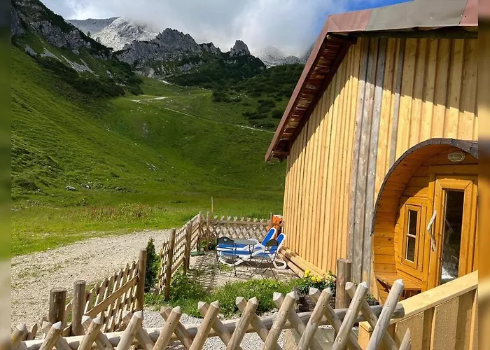 مكان تخييم Hochalm-premium-campingfass Auf 1705 M, No Car Access جارمش بارتنكيرشن
